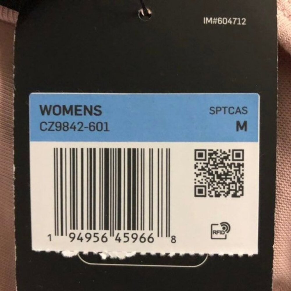Nike Cotton Tank Dress Womens M Pink Metallic Logo Bodycon NWT Summer - Picture 8 of 13